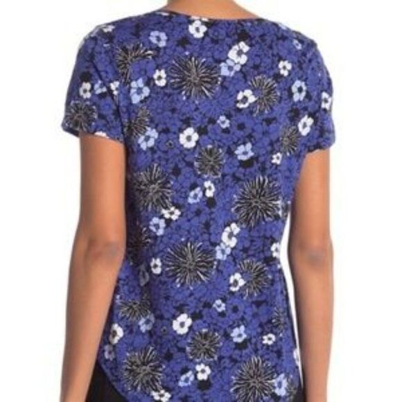 Joe Fresh Printed Scoop Neck Tee - Picture 2 of 2